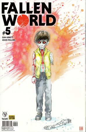 Fallen World 5D published by Valiant with cover art by David Mack