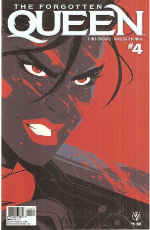 The Forgotten Queen 4C published by Valiant with cover art by Hannah Templer