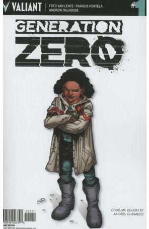Generation Zero (Valiant) 1E published by Valiant with cover art by Andres Guinaldo