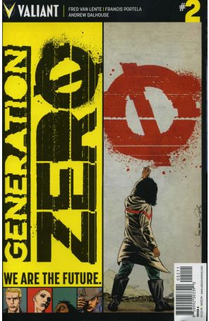 Generation Zero (Valiant) 2A published by Valiant with cover art by Stephen Mooney