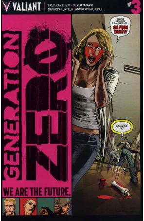 Generation Zero (Valiant) 3A published by Valiant with cover art by Stephen Mooney