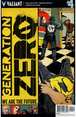 Generation Zero (Valiant) 4A published by Valiant with cover art by Stephen Mooney