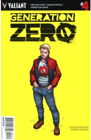 Generation Zero (Valiant) 4C published by Valiant with cover art by Andres Guinaldo
