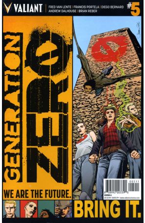 Generation Zero (Valiant) 5A published by Valiant with cover art by Stephen Mooney