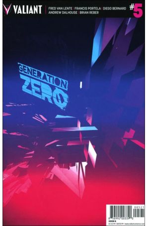 Generation Zero (Valiant) 5B published by Valiant with cover art by Tom Muller