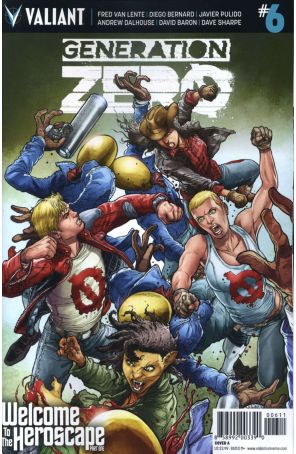 Generation Zero (Valiant) 6A published by Valiant with cover art by Juan Jose Ryp