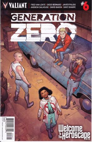 Generation Zero (Valiant) 6B published by Valiant with cover art by Joe Eisma
