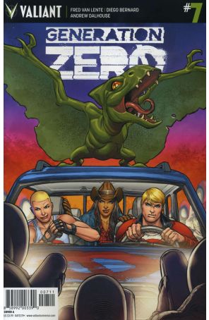 Generation Zero (Valiant) 7A published by Valiant with cover art by Juan Jose Ryp