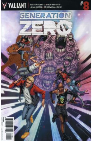 Generation Zero (Valiant) 8A published by Valiant with cover art by Khari Evans