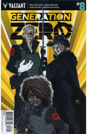 Generation Zero (Valiant) 8B published by Valiant with cover art by Leif Jones