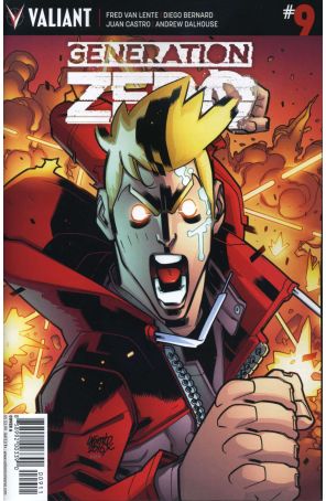 Generation Zero (Valiant) 9A published by Valiant with cover art by David Lafuente