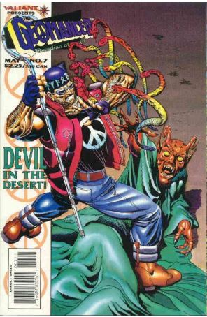 Geomancer 7 published by Valiant with cover art by Chrysoula Artemis-Gomez