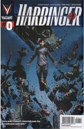 Harbinger (2nd Series) 0 (2nd) published by Valiant with cover art by Mico Suayan