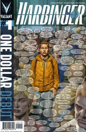Harbinger (2nd Series) 1 (3rd) published by Valiant with cover art by Arturo Lozzi