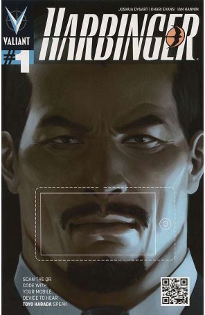 Harbinger (2nd Series) 1C published by Valiant with cover art by Jelena Kevic-Djurdjevic