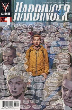 Harbinger (2nd Series) 1 published by Valiant with cover art by Arturo Lozzi