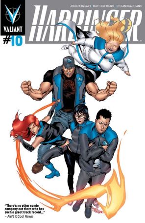 Harbinger (2nd Series) 10A published by Valiant with cover art by Khari Evans