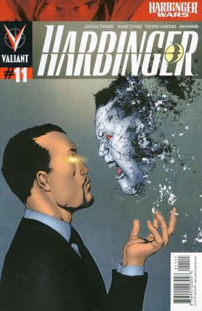 Harbinger (2nd Series) 11 published by Valiant with cover art by Khari Evans