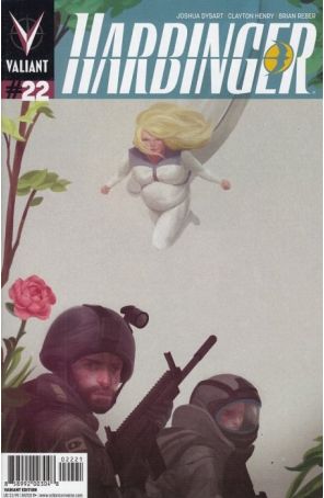 Harbinger (2nd Series) 22A published by Valiant with cover art by Zach Montoya