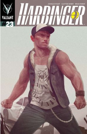 Harbinger (2nd Series) 23B published by Valiant with cover art by Zach Montoya