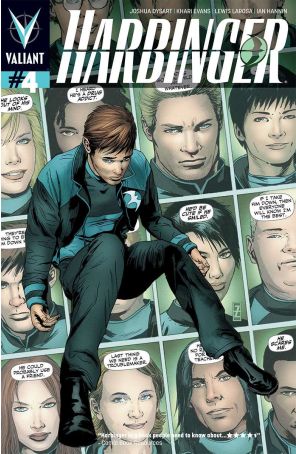 Harbinger (2nd Series) 4 published by Valiant with cover art by Patrick Zircher
