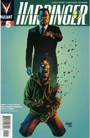 Harbinger (2nd Series) 5 published by Valiant with cover art by Mico Suayan