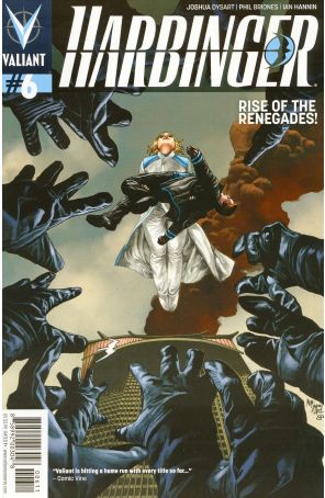 Harbinger (2nd Series) 6 published by Valiant with cover art by Mico Suayan