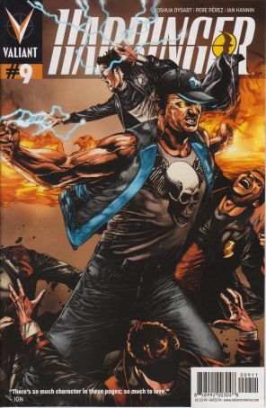 Harbinger (2nd Series) 9 published by Valiant with cover art by Mico Suayan