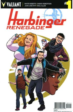 Harbinger Renegade 1D published by Valiant with cover art by Kano