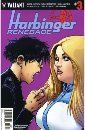 Harbinger Renegade 3A published by Valiant with cover art by Darick Robertson
