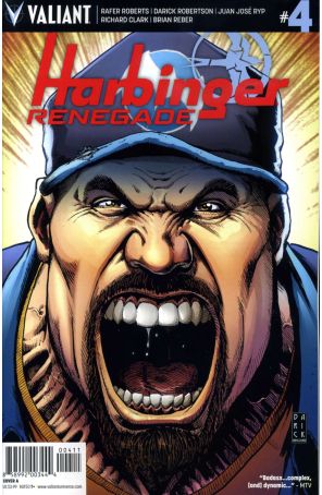 Harbinger Renegade 4A published by Valiant with cover art by Darick Robertson