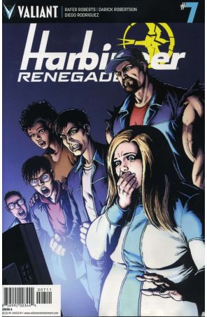 Harbinger Renegade 7A published by Valiant with cover art by Darick Robertson