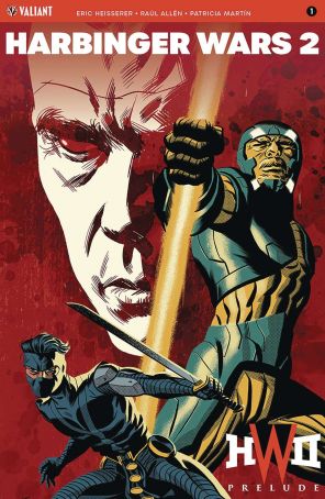 Harbinger Wars 2 Prelude 1B published by Valiant with cover art by Michael Cho