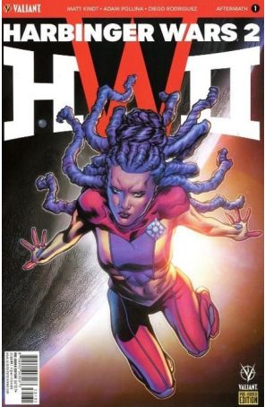 Harbinger Wars 2: Aftermath 1D published by Valiant with cover art by Felipe Massafera