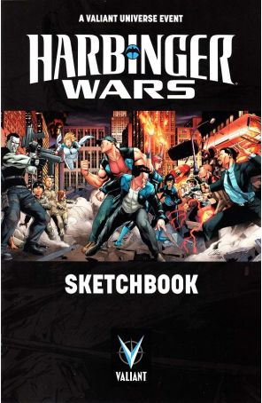 Harbinger Wars Sketchbook 1 published by Valiant