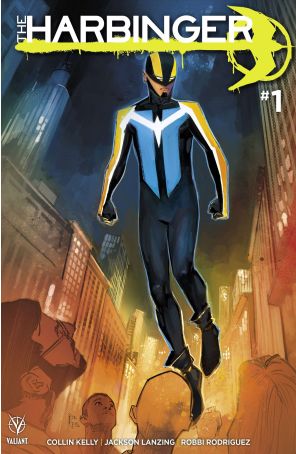 Harbinger (3rd Series) 1B published by Valiant with cover art by Rod Reis