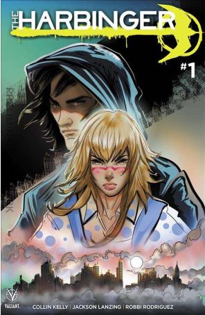 Harbinger (3rd Series) 1C published by Valiant with cover art by Cris Delara