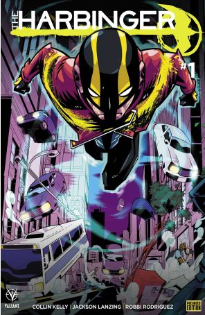 Harbinger (3rd Series) 1D published by Valiant with cover art by Damion Scott