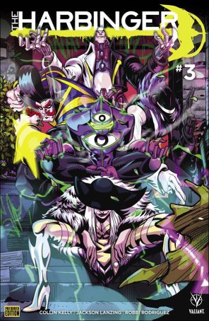 Harbinger (3rd Series) 3C published by Valiant with cover art by Damion Scott
