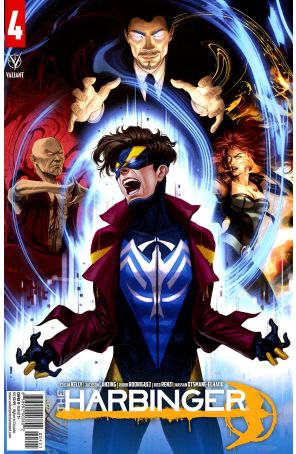 Harbinger (3rd Series) 4B published by Valiant with cover art by Claudia Iannciello