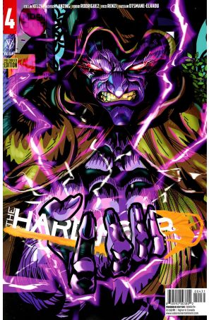 Harbinger (3rd Series) 4C published by Valiant with cover art by Damion Scott