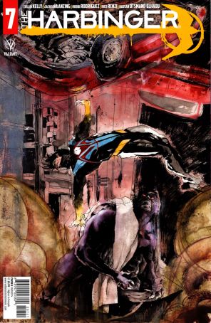 Harbinger (3rd Series) 7B published by Valiant with cover art by Jonathan Marks Barravecchia