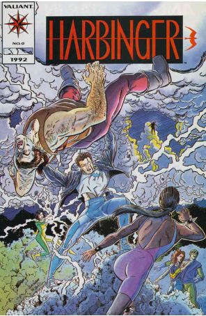 Harbinger 0 (2nd) published by Valiant with cover art by David Lapham