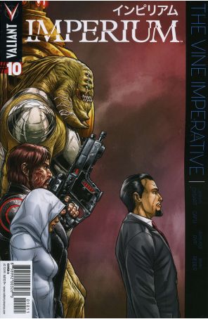 Imperium 10A published by Valiant with cover art by Juan Jose Ryp