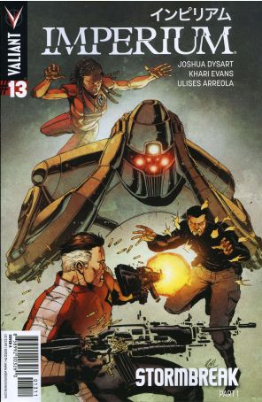 Imperium 13A published by Valiant with cover art by Robert Gill