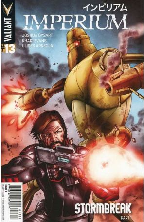 Imperium 13B published by Valiant with cover art by Cafu
