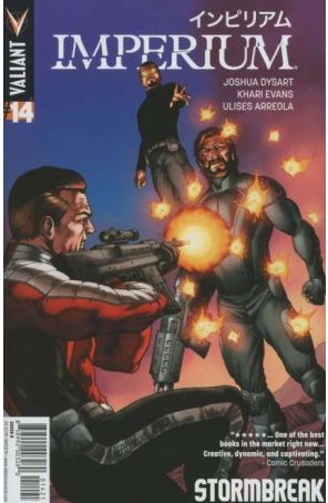 Imperium 14B published by Valiant with cover art by Cafu