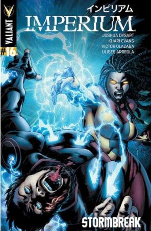 Imperium 16B published by Valiant with cover art by Diego Bernard
