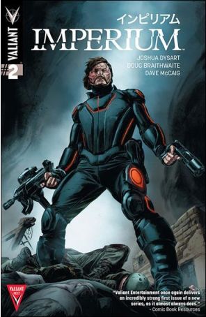 Imperium 2B published by Valiant with cover art by Doug Braithwaite