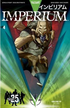 Imperium 4C published by Valiant with cover art by Rafa Sandoval